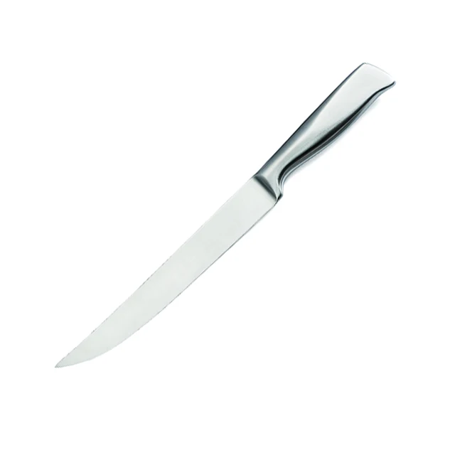 Yangjiang Tedarikçisi Ayna Yüzey Bıçak 8 inç Mutfak Oyma bıçağı Dilimleme Et bıçağı içi boş sap