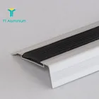 Aluminium Anti Slip Stair Covers Products Floor Treads Metal Laminate Flooring Edging Strip