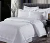 White Color 100% Cotton Washable Bedding Duvent Cover Set