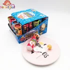 Colorful Fruity Flavor Lollipop Candy and Poping candy with Tattoo Sticker