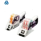 NEW half cut sticker label cutting machine paper label glue machine for CE