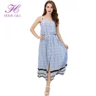 Chic Slip Dress Ladies Summer Holiday Beach Casual Women Dresses