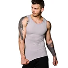 Skinny body abdomen waist slimming seamless thread knit vest -NY075