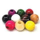Natural wood beads and ball with 5mm hole