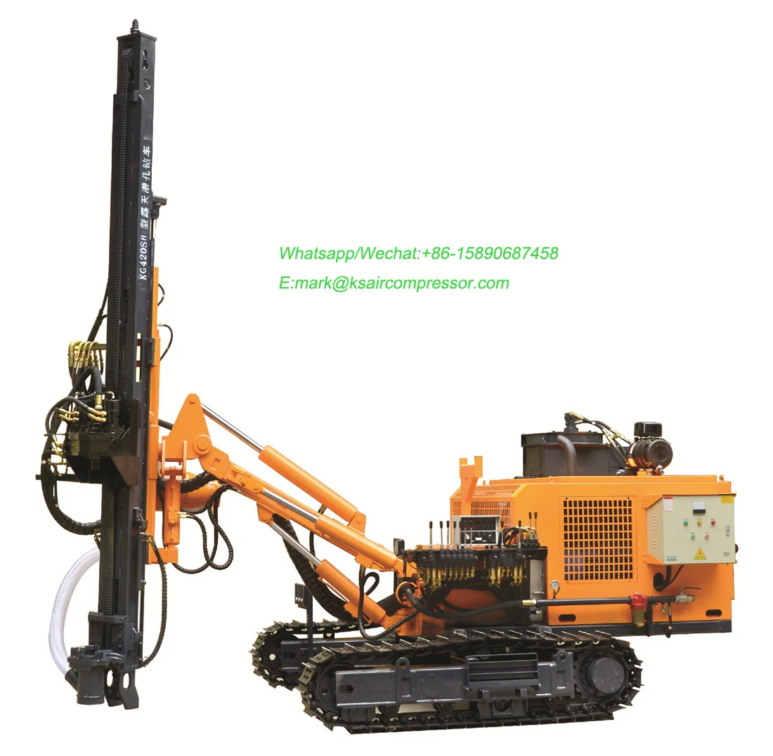 Kaishan High performance KG420S/KG420SH Down the hole Drill Rig for Open use blast mining