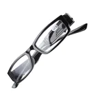 Fashion Retro Round Plastic Eye Wear Optical Reader Eyeglasses Frames Spring Hinge LED Reading Glasses