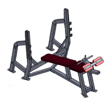 High Quality Gym Equipment Decline Bench Of Shandong Lzx 6073
