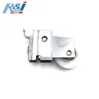 Aluminum adjustable sliding window roller for hanging sliding door window wheels