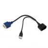 DB 9 TO USB VGA cable