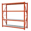 Heavy light duty iron metal structure cheap warehouse storage system rack