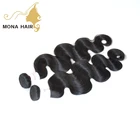 Factory vendor virgin brazilian human hair bundle wholesale 100% human hair body wave extension hair
