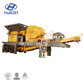 Dahua Manufactured Mounted Track Mobile Crusher,glod mining machine