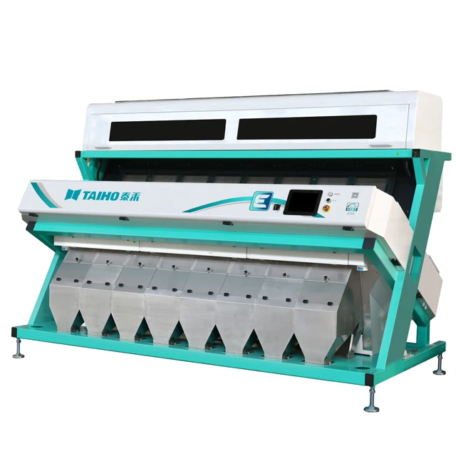 NIR LAMPS SORTING MACHINE RICE AND PINE NUT COLOR SORTER IN CHINA