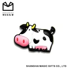 Eco-Friendly custom 3d rubber emoji cities souvenir lenticular fridge magnet