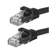 link-YH294 14ft Black Cat5e RJ45 Patch Cable Ethernet LAN Network Router Wire Cord 24AWG