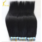 High quality new style blue glue 100% Indian virgin remy hair double drawn American blue glue tape hair extension