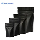 Stand Up Zipper Plastic Ziplock Pouch Standup Bag For Food Packaging