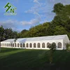 15x35m Cheap A Frame Beautiful Garden Canopy White PVC 300 Seater Church Party Tent with Clear Windows
