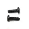 Black Oxidation Carbon Steel Torx Pan Head 1/4 Triangular Thread Screws For Electric Equipment