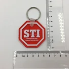 Custom Shaped Promotional Plastic Soft PVC Keychain