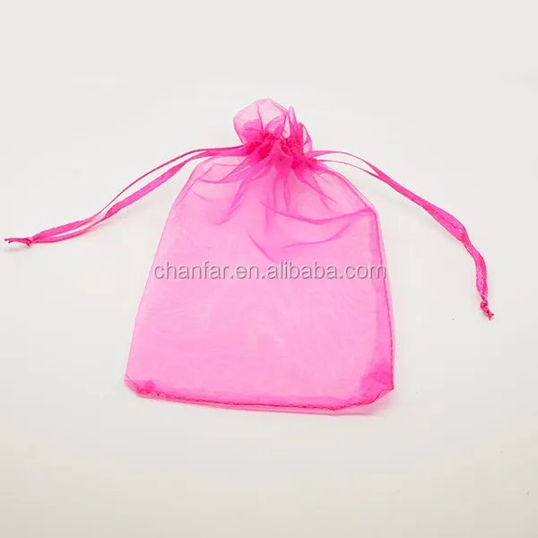 20*30cm large organza bags drawstring christmas gift bag pouch