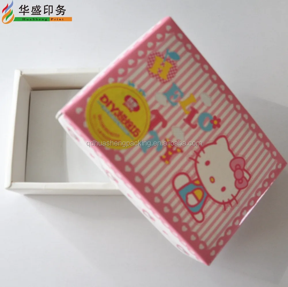 factory custom design cheap card packaging box small paper gift