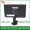 7 inch capacitive Android GPS Navigation with 1080P Car Dvr Camera Recorder 512Mb 8Gb vehicle Gps navigator Quad-core Tablet PC
