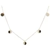 bijoux women jewelry sterling silver moon phase necklace choker