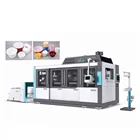 thermoforming machine for making disposable plastic cup