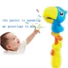 2019 New arrival hot parrot talking toys recordable sound voice recordable toys gifts talking toy for sale