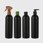 Factory deliver HDPE plastic boston round bottle shampoo bottle lotion container cosmetic packing
