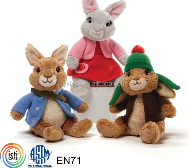 lovely peter rabbit plush toy doll