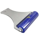 4 Inch Reusable Dust-free LCD Blue Silicone Sticky Roller