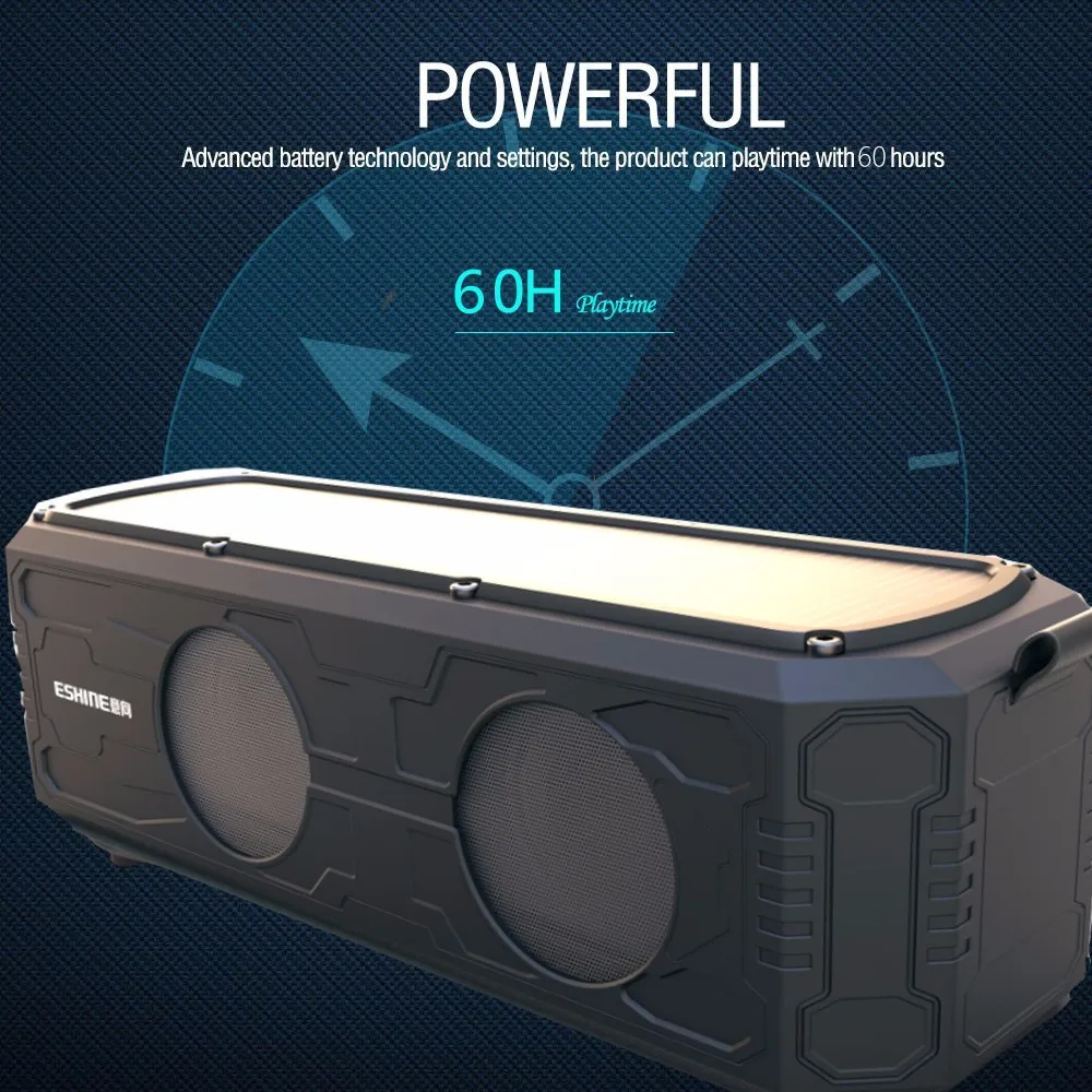 High Quality Water Dancing Solar Led Bluetooth Speaker - ANKUX.COM