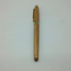 Promotional Custom Logo Luxury Wooden Bamboo Calligraphy Fountain Ball Pen
