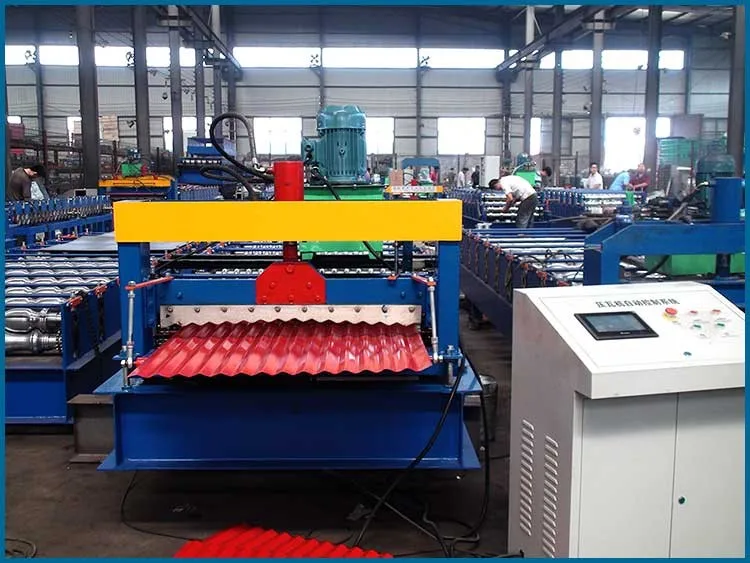 XN-850 steel roll forming machine corrugated sheet metal roof making machine