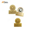 Custom metal enamel gold 2020 Expo UAE Dubai lapel pin badge magnet