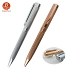 Rose Gold Metal Ballpoint Oil Pen With Logo Custom