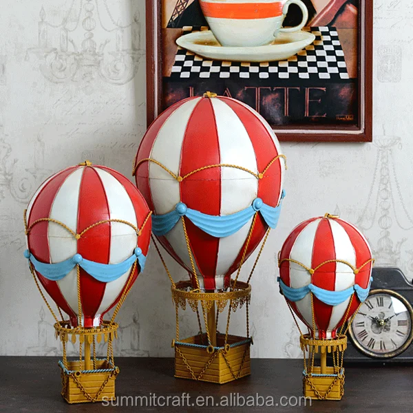 Box valentines valentine unicorn adorable Restaurant Ceiling Hanging Decoration Metal 3d Hot Air Balloon Decor