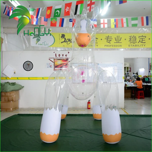 inflatable clear horse with SPH (6)