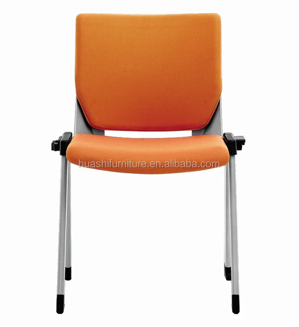 X2-05B four leg steel meeting office chair without armrest