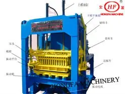 QT4-15d hydroform automatic concrete block machine,colour paver block machine,hollow brick machine