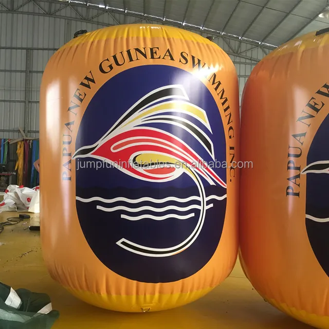 5m diameter column swim inflatable buoys 1.