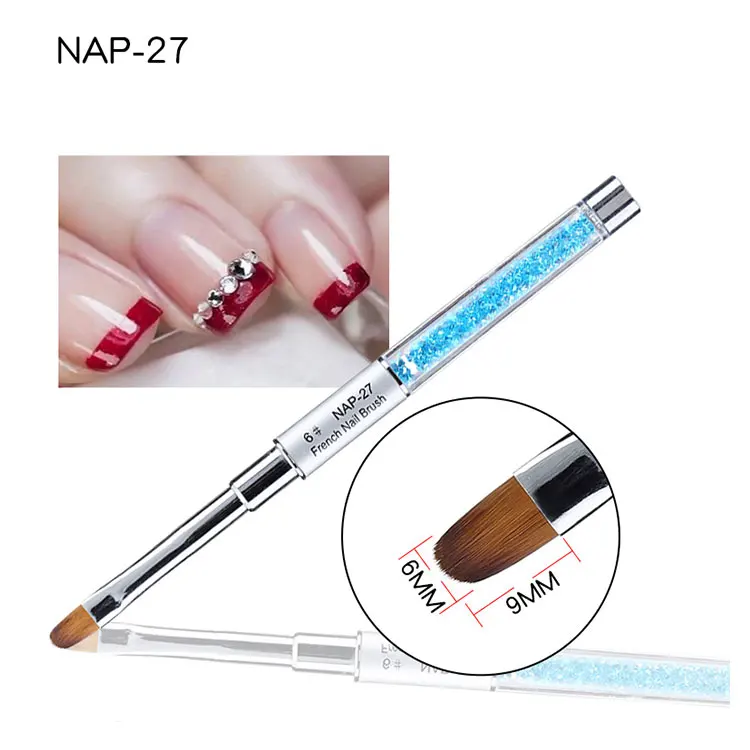 salon use nail tools colorful manicure nail art gel brush nail