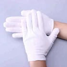 Cheap Industrial Breathable White Cotton Work Safety Glove