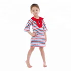 wholesale Long sleeve child clothes baby girl new designs pictures new model girls boutique summer dress