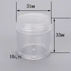10g heighten PS plastic cosmetic cream/nail gel jar