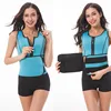 Neoprene shapewear body shaper slimming vest suit for weight loss sports private label fitness wear waist trainer corset