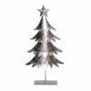 Mini Artificial Lights Personalized Metal Christmas Tree Ornaments Decoration Top Star