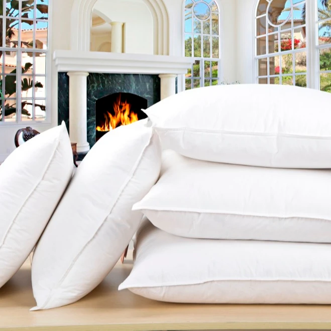 Chinese Factory Bed Rest Perfect White Square Pillow Cushion